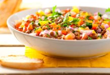 Salata de linte, perfecta pentru slabit