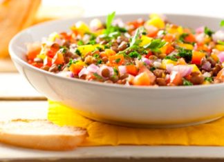 Salata de linte, perfecta pentru slabit